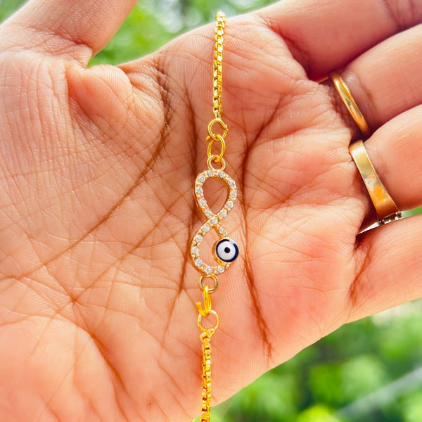 Infinity Rakhi – Golden Chain