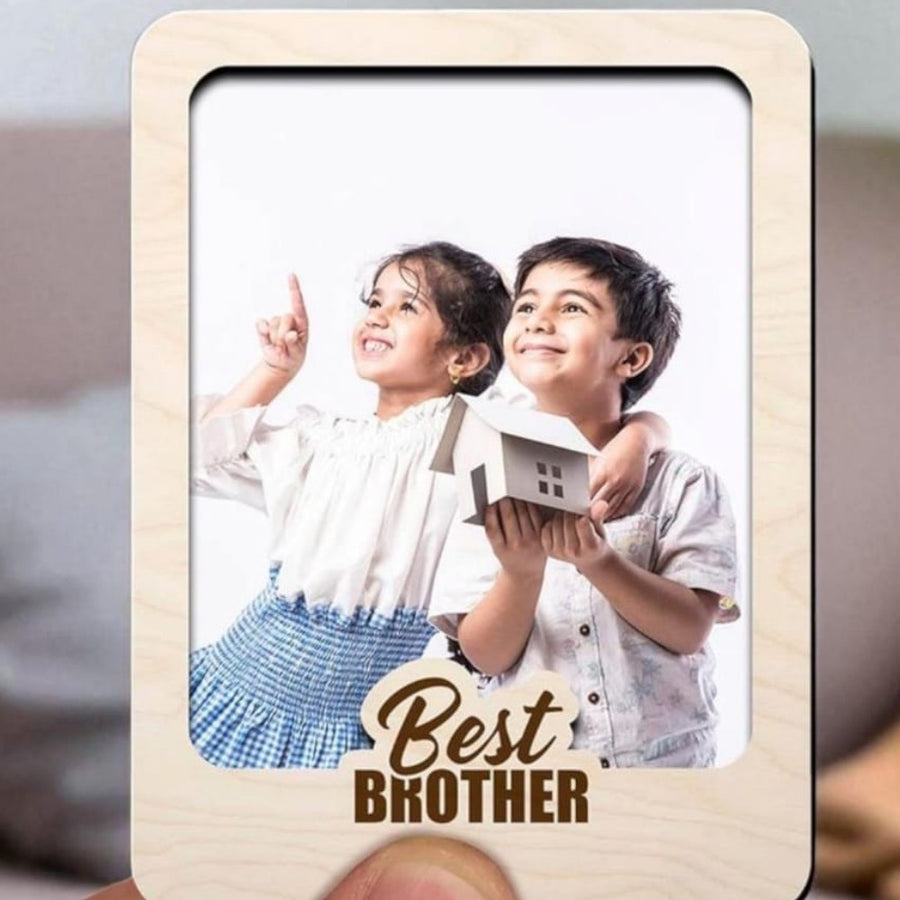 Add-On – Photo Frame Magnet (4x3 inch, Best Brother)