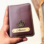 Card Holder Personalised with Name & Metal Charm