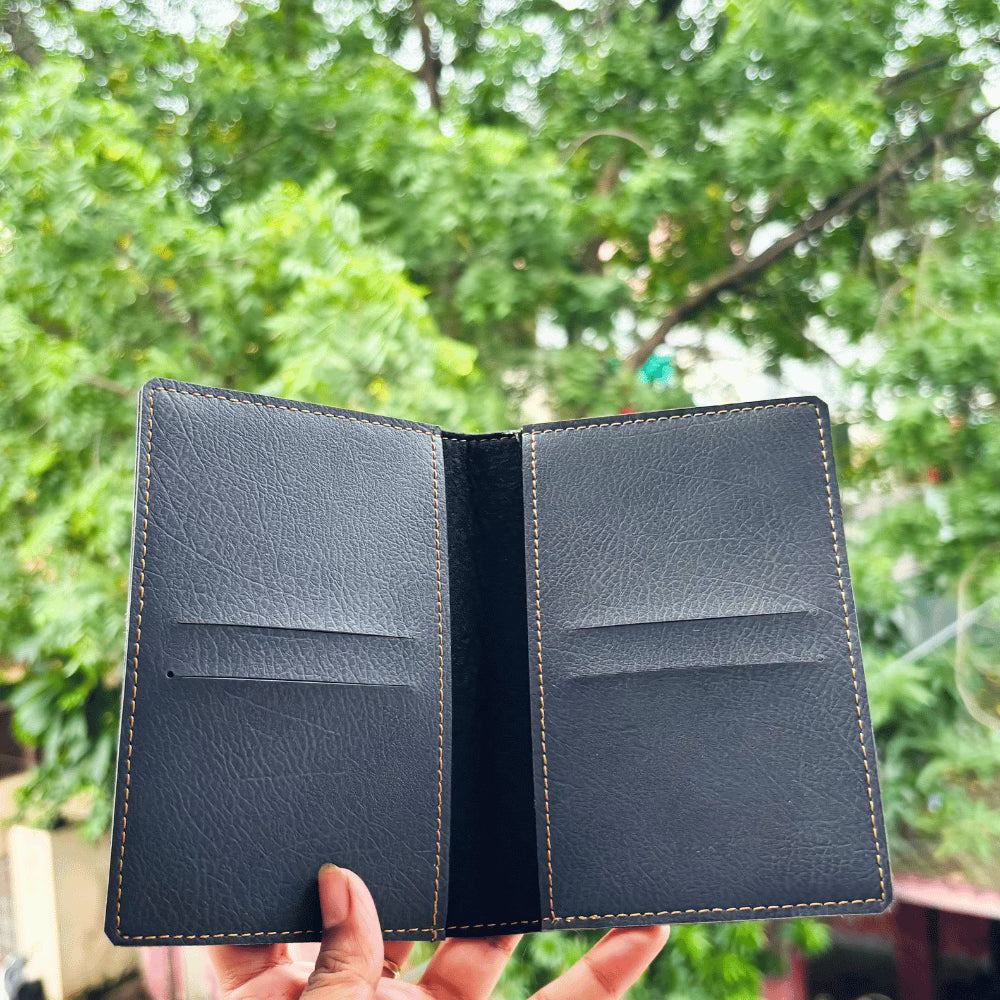 Passport Cover (Nexon) Personalised with Name & Metal Charm - 2