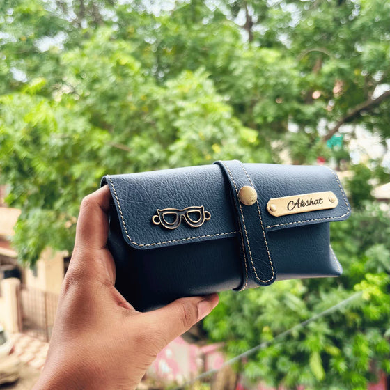 Sunglass Cover (Nexon) Personalised with Name & Metal Charm - 1