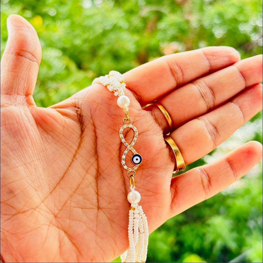Infinity Rakhi Pearl