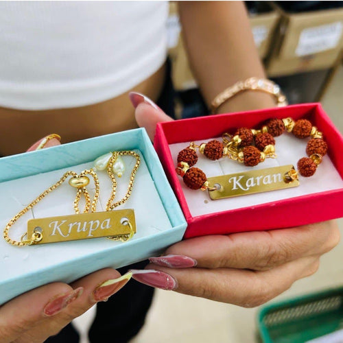 Couple Rakhi Set 1