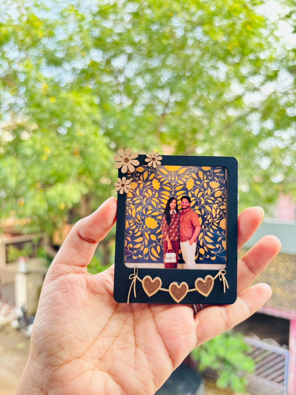 Personalized photo MDF frame with custom picture
