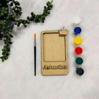 Product 5 photo frame fridge magnet DIY kit without name