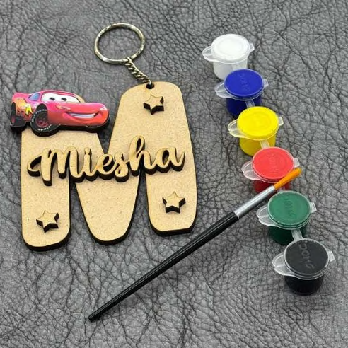 Product 9 personalized kids name fridge magnet DIY kit