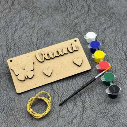 Product 12 mini monogram kids name fridge magnet DIY kit