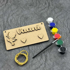 Product 12 mini monogram kids name fridge magnet DIY kit