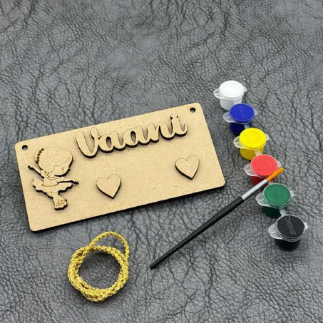 Product 12 mini monogram kids name fridge magnet DIY kit