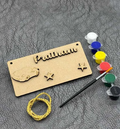 Product 12 mini monogram kids name fridge magnet DIY kit