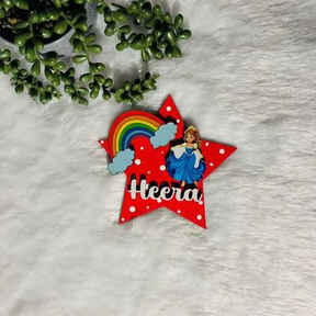 Personalized Kids Name Star Shape Fridge Magnets