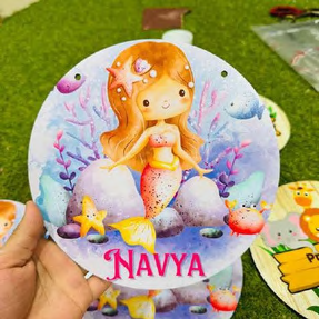 Product 32 custom name with photo fridge magnet