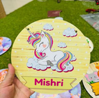 Product 32 custom name with photo fridge magnet