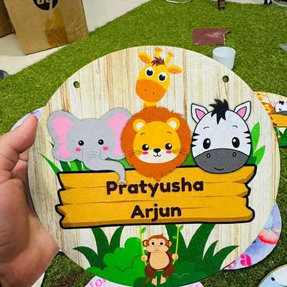 Product 32 custom name with photo fridge magnet